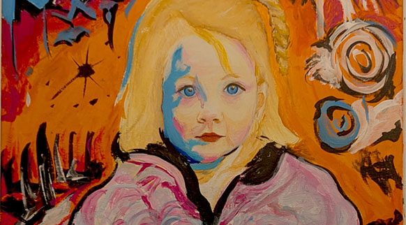 lilo in street art vignette