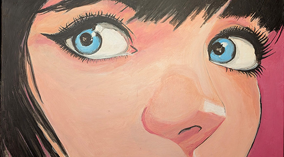 pop girl comics vignette